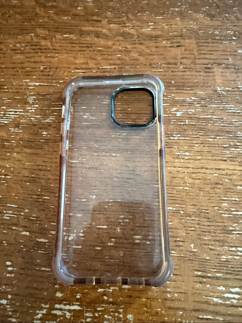 Casetify Clear Phone Case with Black Camera Trim